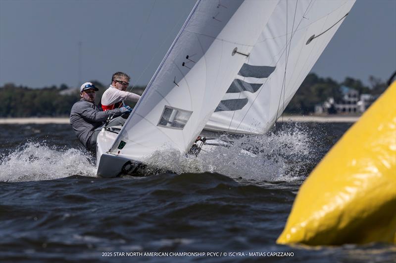 2025 Star North American Championship day 2 photo copyright Matias Capizzano / ISCYRA taken at Pass Christian Yacht Club and featuring the Star class