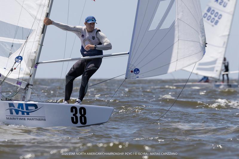 2025 Star North American Championship day 2 photo copyright Matias Capizzano / ISCYRA taken at Pass Christian Yacht Club and featuring the Star class