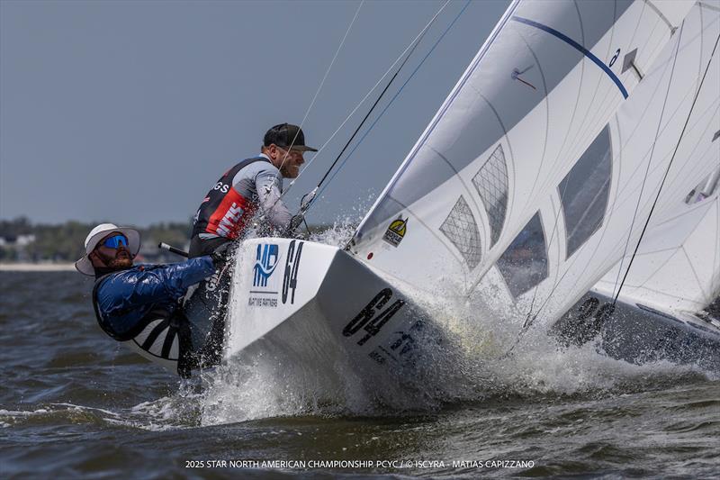 2025 Star North American Championship day 2 photo copyright Matias Capizzano / ISCYRA taken at Pass Christian Yacht Club and featuring the Star class