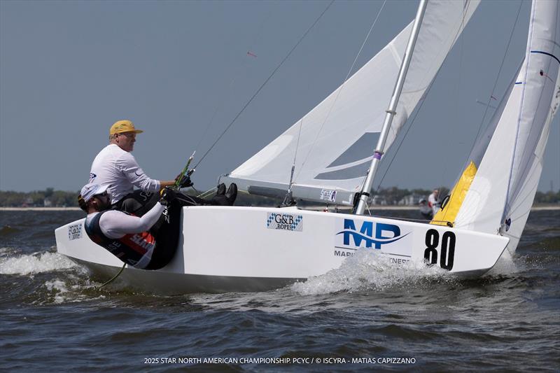 2025 Star North American Championship day 2 photo copyright Matias Capizzano / ISCYRA taken at Pass Christian Yacht Club and featuring the Star class