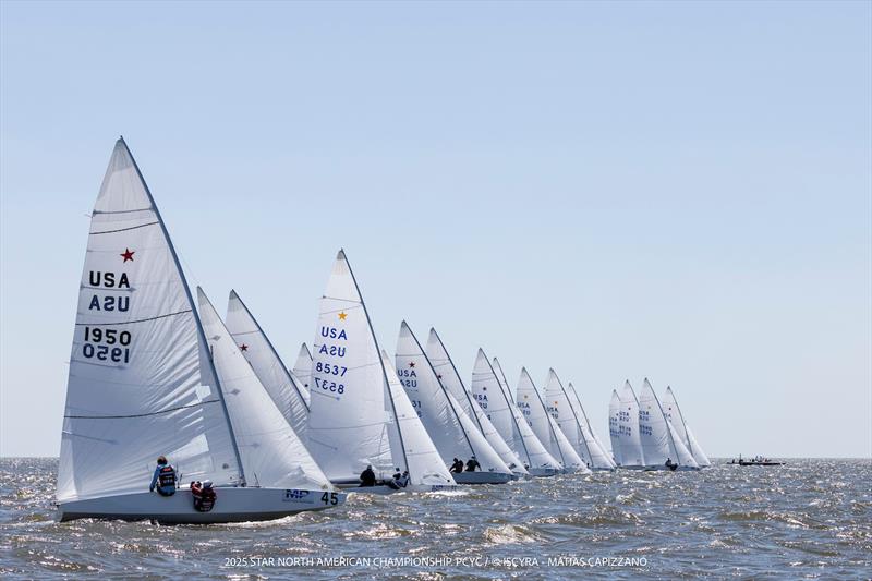 2025 Star North American Championship day 3 photo copyright Matias Capizzano / ISCYRA taken at Pass Christian Yacht Club and featuring the Star class
