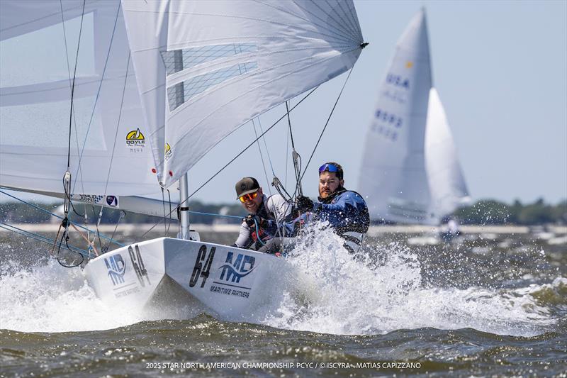 2025 Star North American Championship day 3 photo copyright Matias Capizzano / ISCYRA taken at Pass Christian Yacht Club and featuring the Star class