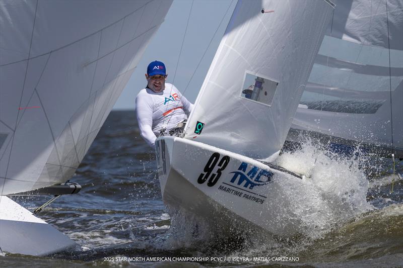 2025 Star North American Championship day 3 photo copyright Matias Capizzano / ISCYRA taken at Pass Christian Yacht Club and featuring the Star class