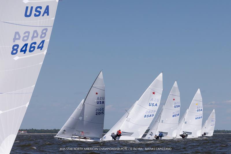 2025 Star North American Championship day 3 photo copyright Matias Capizzano / ISCYRA taken at Pass Christian Yacht Club and featuring the Star class