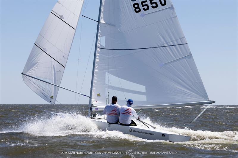 2025 Star North American Championship day 3 photo copyright Matias Capizzano / ISCYRA taken at Pass Christian Yacht Club and featuring the Star class