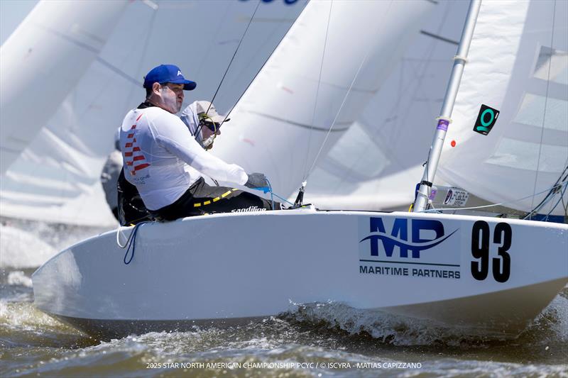 2025 Star North American Championship day 3 photo copyright Matias Capizzano / ISCYRA taken at Pass Christian Yacht Club and featuring the Star class