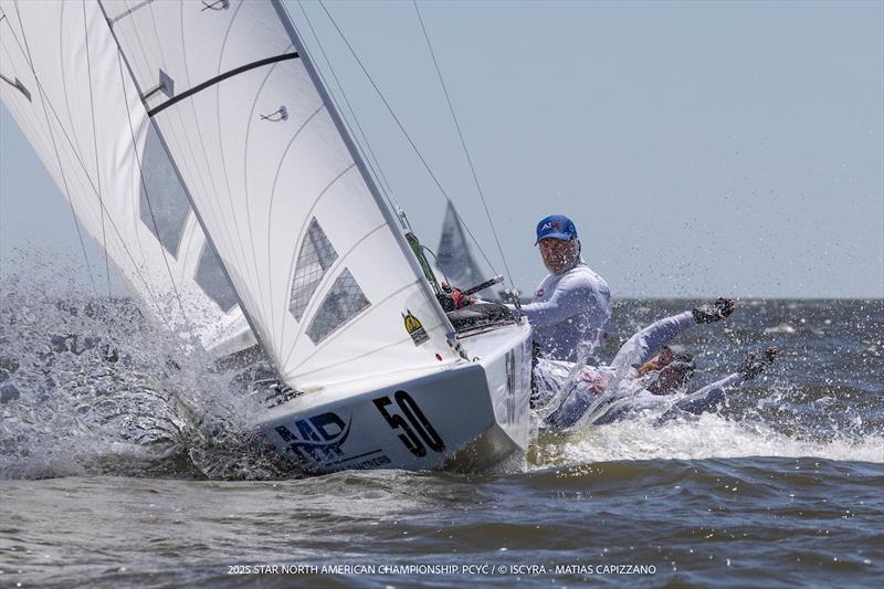 2025 Star North American Championship day 3 photo copyright Matias Capizzano / ISCYRA taken at Pass Christian Yacht Club and featuring the Star class