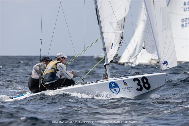 2024 Star World Championship photo copyright International Star Class / Matias Capizzano taken at San Diego Yacht Club and featuring the Star class