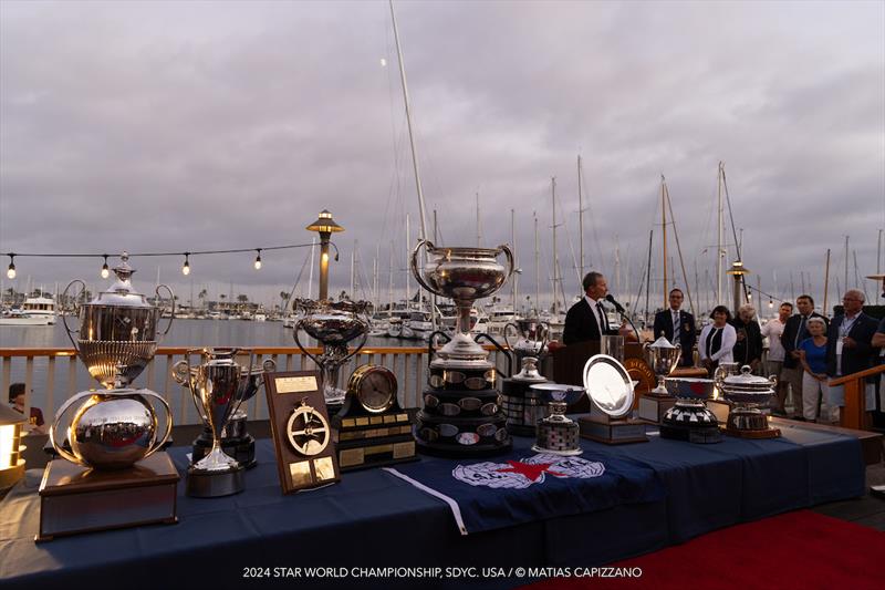 2024 Star World Championship photo copyright International Star Class / Matias Capizzano taken at San Diego Yacht Club and featuring the Star class
