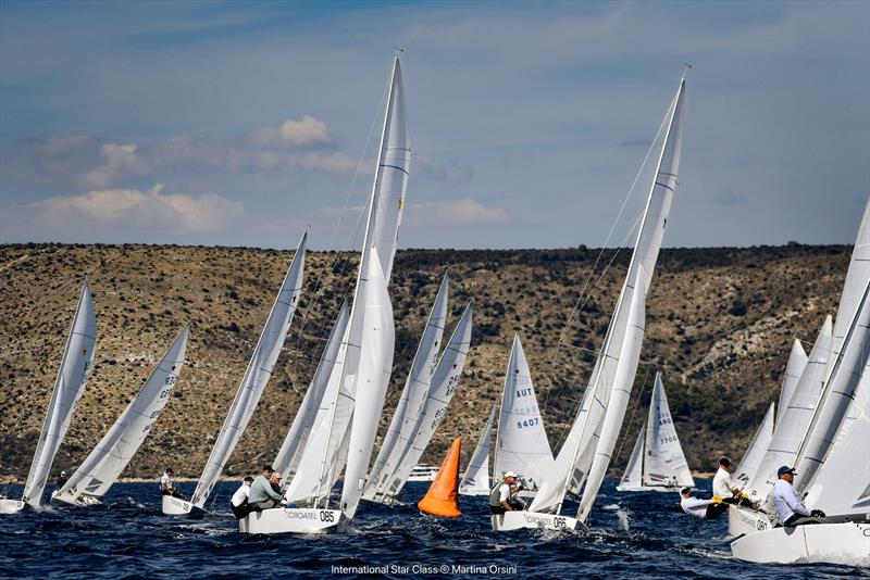 2025 Star World Championship Split day 1 photo copyright International Star Class / Martina Orsini taken at Jedrilicarskog Kluba Mornar and featuring the Star class