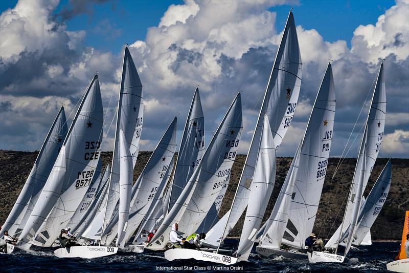 2025 Star World Championship Split day 4 photo copyright International Star Class / Martina Orsini taken at Jedrilicarskog Kluba Mornar and featuring the Star class