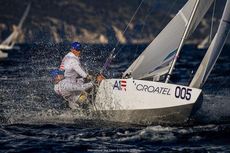 2025 Star World Championship Split day 4 photo copyright International Star Class / Martina Orsini taken at Jedrilicarskog Kluba Mornar and featuring the Star class