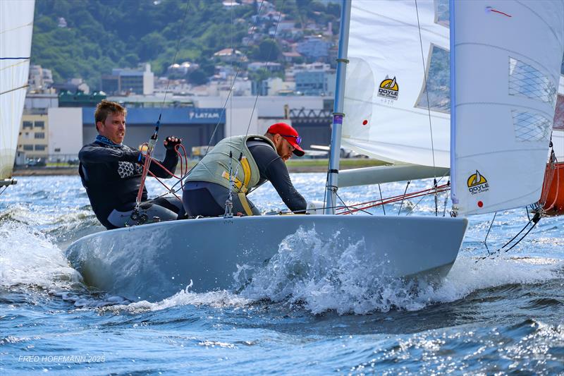 2025 South American Championship - Day 2 photo copyright International Star Class / Fred Hoffman taken at Iate Clube do Rio de Janeiro and featuring the Star class