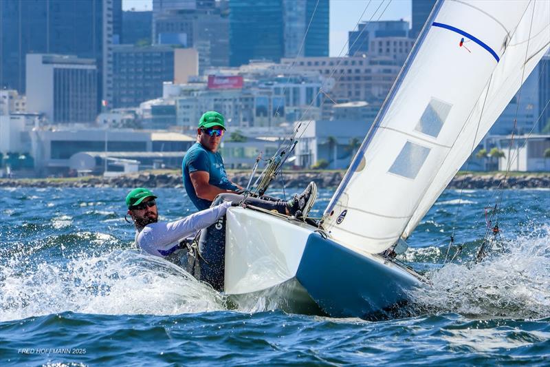 2025 South American Championship - Day 3 photo copyright International Star Class / Fred Hoffman taken at Iate Clube do Rio de Janeiro and featuring the Star class