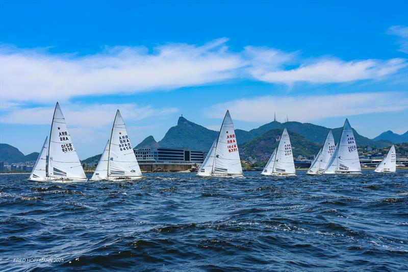 2025 South American Championship day 4 photo copyright International Star Class / Fred Hoffman taken at Iate Clube do Rio de Janeiro and featuring the Star class