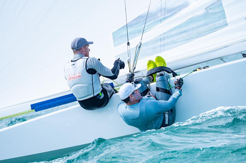 Welcome back to the Star fleet, Robert Scheidt, on day 1 of the 99th Bacardi Cup - photo © Hannah Lee Noll