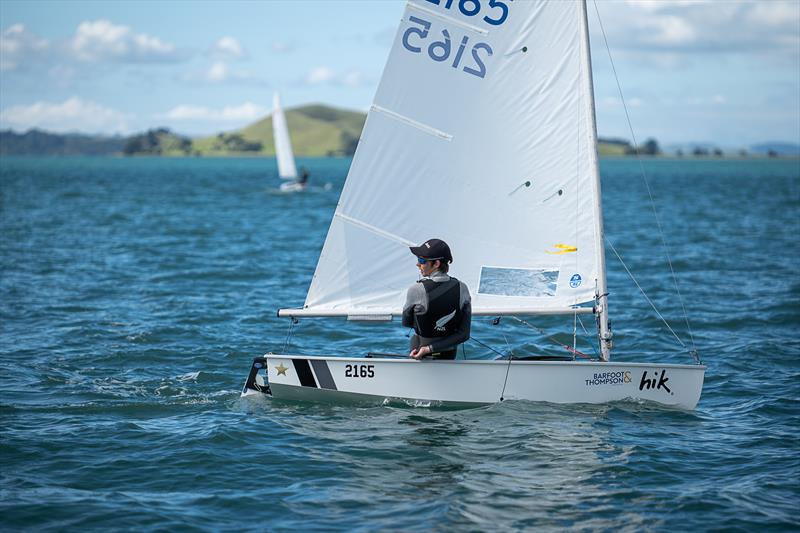 George Lee Rush  holds a slender lead going into the last day of racing at the Barfoot & Thompson 2021 Starling Nationals - photo © Joshua McCormack