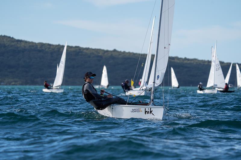 George Lee Rush, winner of the 2021 Starling Nationals photo copyright Joshua McCormack taken at Wakatere Boating Club and featuring the Starling class