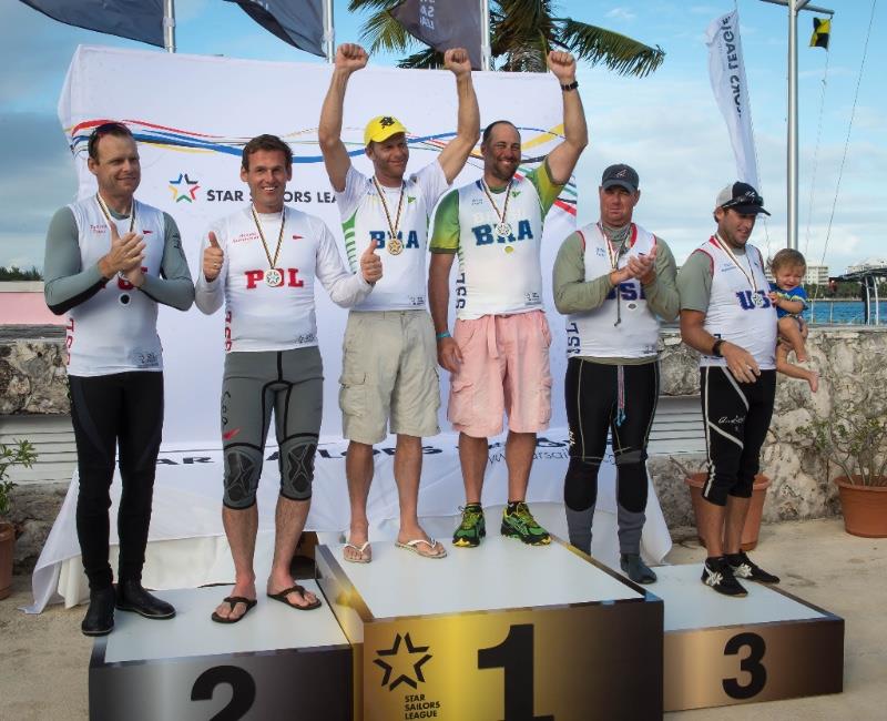 Star Sailors League podium photo copyright Star Sailors League taken at Nassau Yacht Club and featuring the  class