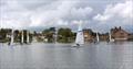 Veronica Falat leading Race 3 during the Oulton Broad Streaker Open