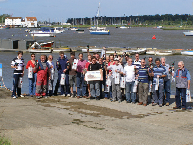Winners during the Streaker Southerns at Deben photo copyright Sarah Metcalf taken at Deben Yacht Club and featuring the Streaker class