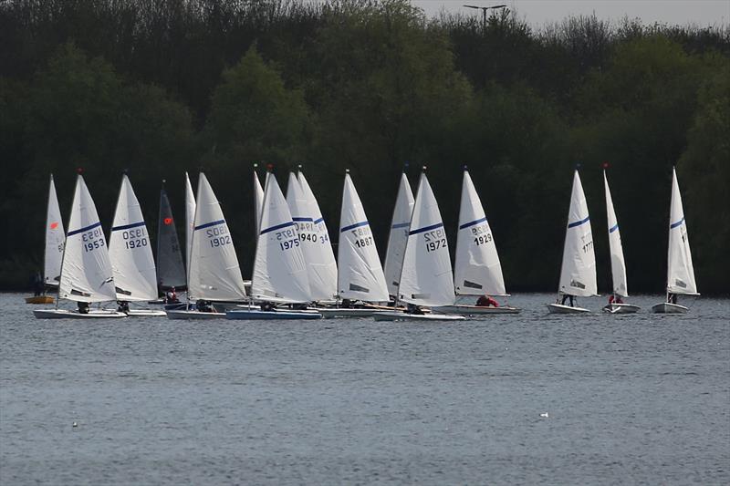 Streakers at Burghfield photo copyright Karen Langston taken at Burghfield Sailing Club and featuring the Streaker class