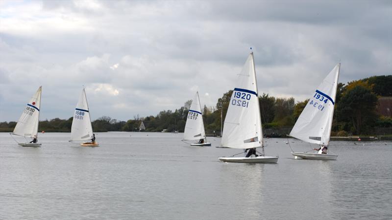 Race 3 during the Oulton Broad Streaker Open photo copyright Doug Horner taken at Waveney & Oulton Broad Yacht Club and featuring the Streaker class