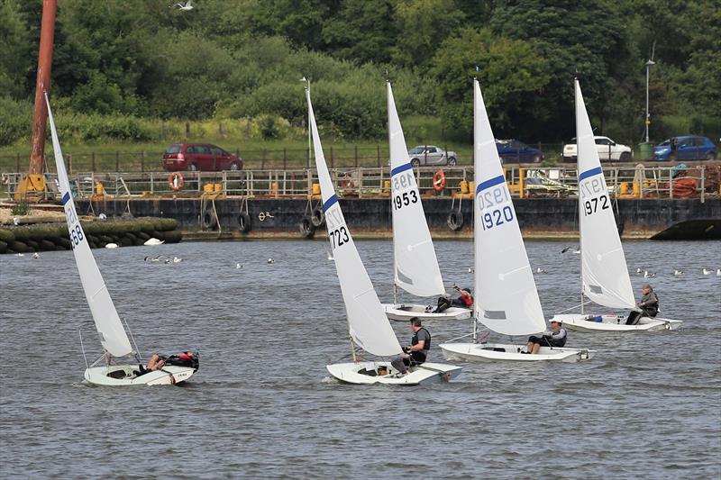 Streakers during the Oulton Broad Phantom, K1 and Streaker open photo copyright Karen Langston taken at Waveney & Oulton Broad Yacht Club and featuring the Streaker class