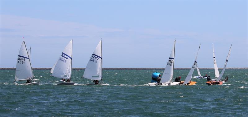 Mark rounding during the Noble Marine Streaker Nationals at the WPNSA - photo © Karen Langston