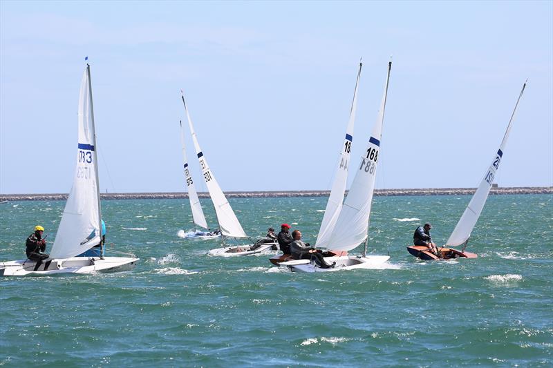 Mark rounding during the Noble Marine Streaker Nationals at the WPNSA photo copyright Karen Langston taken at Weymouth & Portland Sailing Academy and featuring the Streaker class