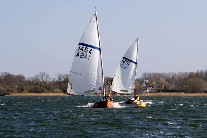 Round 2 of the Sail Register Northern Paddle Series photo copyright D Berger / C Cartwright taken at Hornsea Sailing Club and featuring the Streaker class