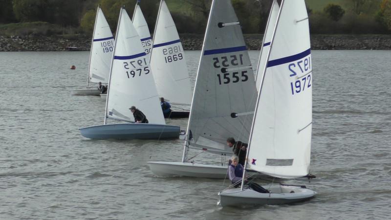 Upwind action during the Streaker End of Season Championship at Banbury - photo © Sue Firth
