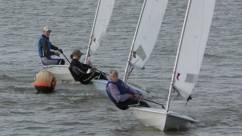 Three of a kind at the Streaker End of Season Championship at Banbury photo copyright Sue Firth taken at Banbury Sailing Club and featuring the Streaker class