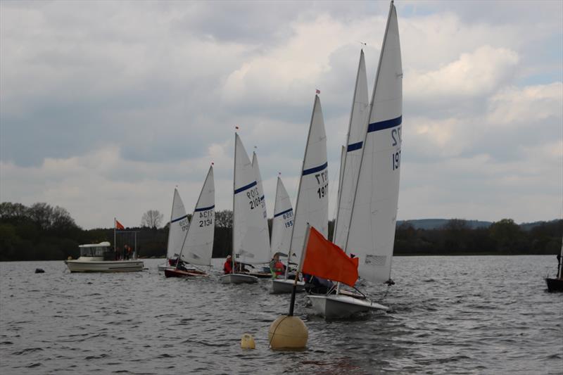 Start of Race 1 during the Streaker Southern Championship at Bough Beech  photo copyright Sarah Seddon taken at Bough Beech Sailing Club and featuring the Streaker class