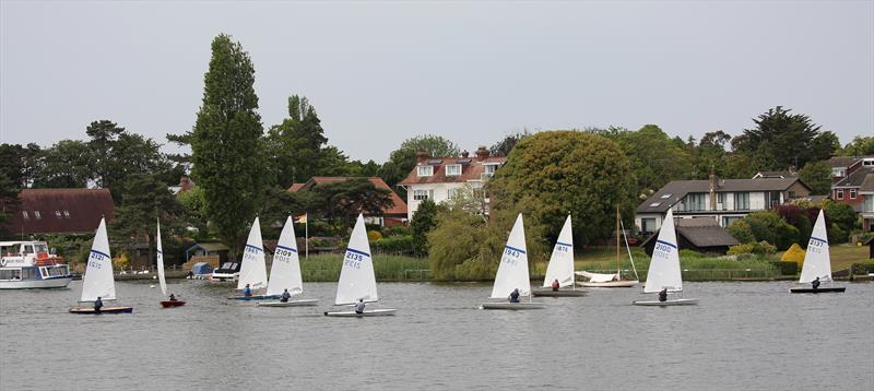 Streakers at Waveney & Oulton Broad photo copyright Karen Langston taken at Waveney & Oulton Broad Yacht Club and featuring the Streaker class