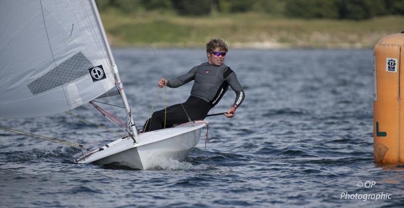 Arran Holman overnight leader of the Noble Marine Streaker Nationals at Grafham Water SC - photo © Paul Sanwell / OPP