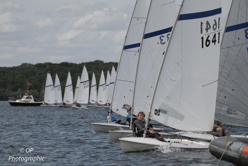 Arran Holman nails the pin end in race 5 of the Noble Marine Streaker Nationals at Grafham Water SC photo copyright Paul Sanwell / OPP taken at Grafham Water Sailing Club and featuring the Streaker class