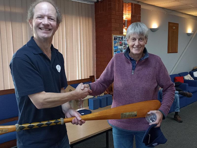 Veronica Falat wins the Streaker North Sails Southern Paddle Series 2023 photo copyright Sue Firth taken at Bartley Sailing Club and featuring the Streaker class