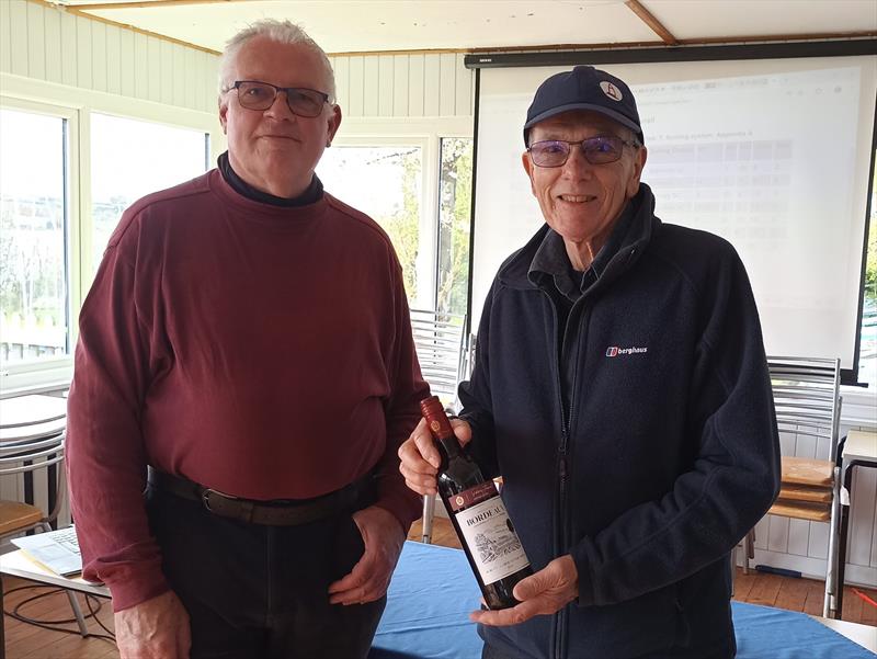 Brian Smith, winner of the Banbury Streaker Open photo copyright Sue Firth taken at Banbury Sailing Club and featuring the Streaker class