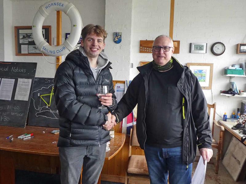 Giles Therkelson-Smith wins the Streaker North Sails Northern Paddle at Hornsea photo copyright Hornsea SC taken at Hornsea Sailing Club and featuring the Streaker class