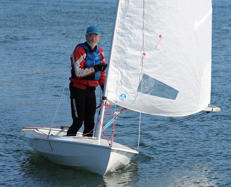 James Ricketts – 4th overall in the Ripon Sailing Club Streaker Open photo copyright Graham Lamond taken at Ripon Sailing Club and featuring the Streaker class