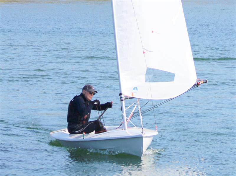 Richard Brook – 5th Overall in the Ripon Sailing Club Streaker Open photo copyright Graham Lamond taken at Ripon Sailing Club and featuring the Streaker class
