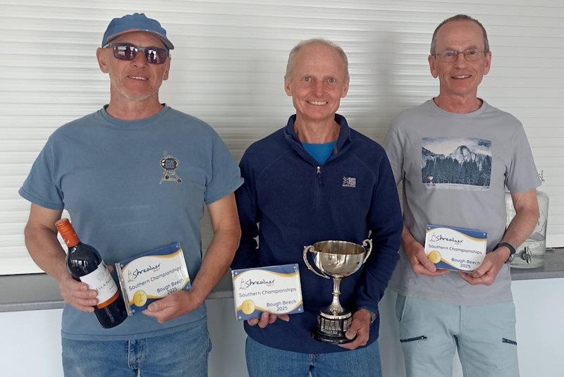 1st Ian Gore, 2nd Chris Lewns, 3rd Duncan Glen - Streaker Southern Championship at Bough Beech - photo © Neil Firth