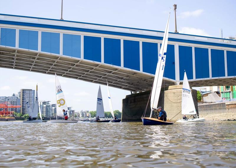 Colourful Wandsworth Bridge - Holt Streaker Golden Jubilee Tideway Race - photo © BR Sailing Photography