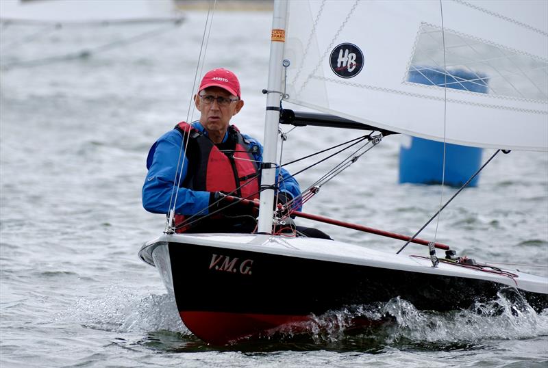 Second overall, Pete Coop - Border Counties Midweek Sailing at Shotwick Lake - photo © Ian Clowes