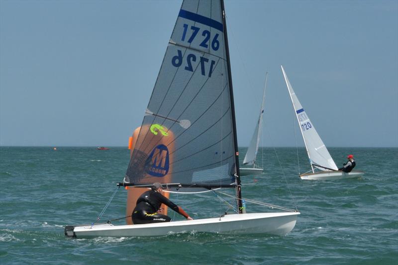 Ian Morgan finishes second in the Streaker Coastal Championship at Broadstairs Sailing Club photo copyright Simon Field taken at Broadstairs Sailing Club and featuring the Streaker class