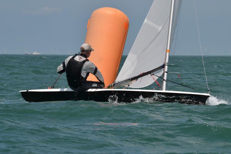 Lee Goodey finishes third in the Streaker Coastal Championship at Broadstairs Sailing Club photo copyright Simon Field taken at Broadstairs Sailing Club and featuring the Streaker class