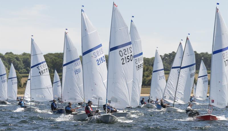 Champagne sailing during the Noble Marine Golden Jubilee Streaker Nationals at Rutland photo copyright Paul Sanwell / OPP taken at Rutland Sailing Club and featuring the Streaker class