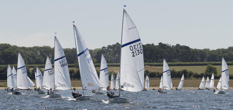 Race 2 during the Noble Marine Golden Jubilee Streaker Nationals at Rutland photo copyright Paul Sanwell / OPP taken at Rutland Sailing Club and featuring the Streaker class
