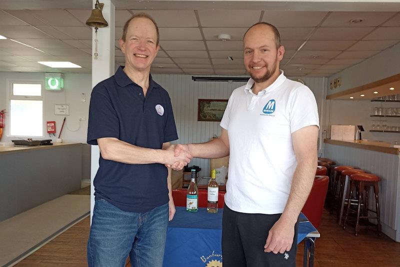 Ian Morgan, overall event winner - Streaker HD Sails Southern Paddle Series at Banbury photo copyright Sue Firth taken at Banbury Sailing Club and featuring the Streaker class